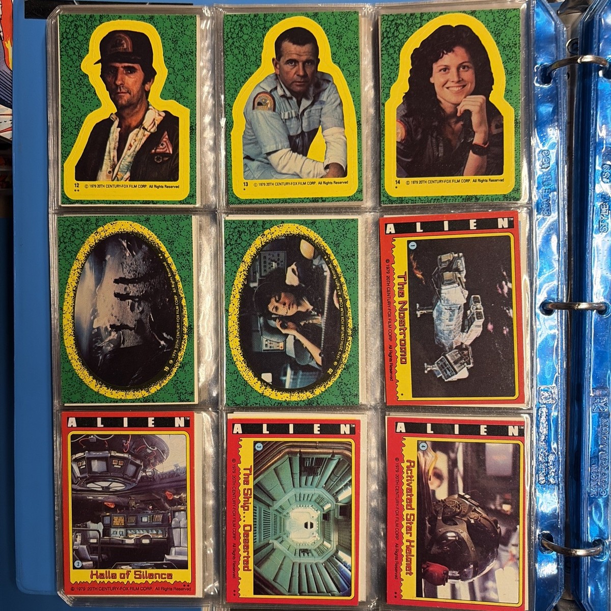 1979 Topps ALIEN Trading Cards Complete Set of 84 Cards +12