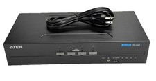 Aten CS1144DP 4-Port USB DisplayPort Dual Display Secure KVM Switch PSS PP v3.0