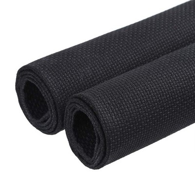 2 Stück KreuzstichStoff, 14 Count, Aida, 63,5 x 45,7 cm, Schwarz