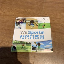    Wii Sports Nintendo Wii - Sleeve COMPLETE/CIB With Nice Manual Untested