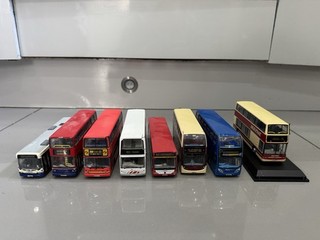 Joblot of unboxed model buses Northcord Corgi OOC UKBUS 0022 0026 Enviro 400