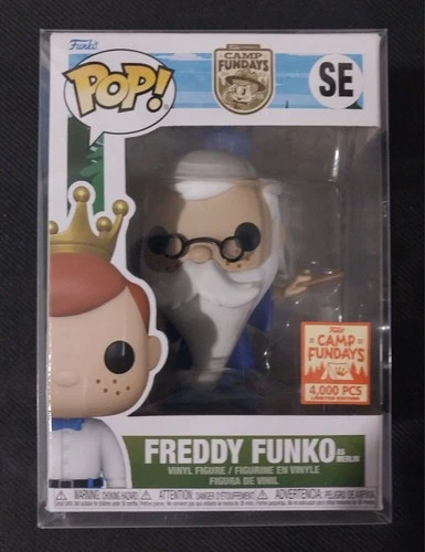 Funko Pop! Vinyl Figure Freddy Merlin Camp Fundays 2023 4,000 Pcs NEW