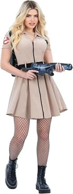 SMIFFYS Ladies Halloween Ghostbusters Dress Costume