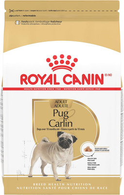 Breed Health Nutrition Pug Adult Dry Dog Food, 10 Lb Bag