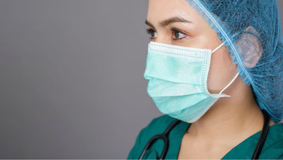 ASTM LEVEL 3 4- Layer Sterrilized Medical/Surgical  Aniti Bacterial - Face Masks