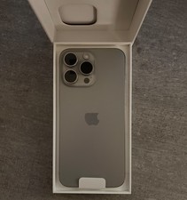 Apple iPhone 15 Pro Max on iOS 18! 512GB, Natural Titanium, Unlocked, bundle