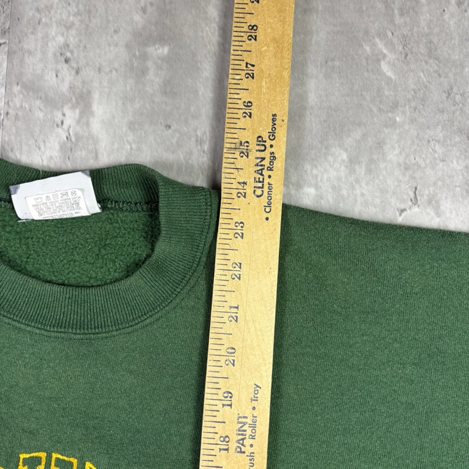 Sudadera Vintage Green Bay Packers Bordada Verde Pullover Adulto Talla Grande Foto 4 de 4