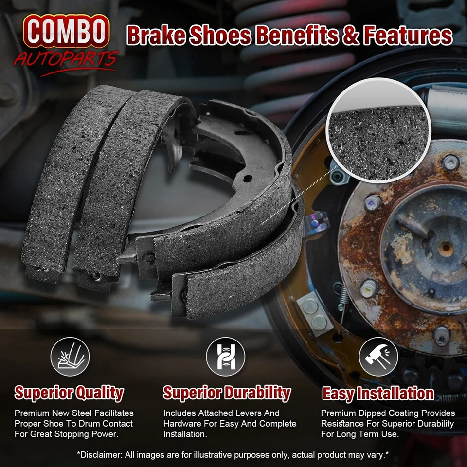 Kit de zapatas de freno Driveline para Blue Bird All American FE 5,9 L 8,3 L 1999-2005 Foto 4 de 4