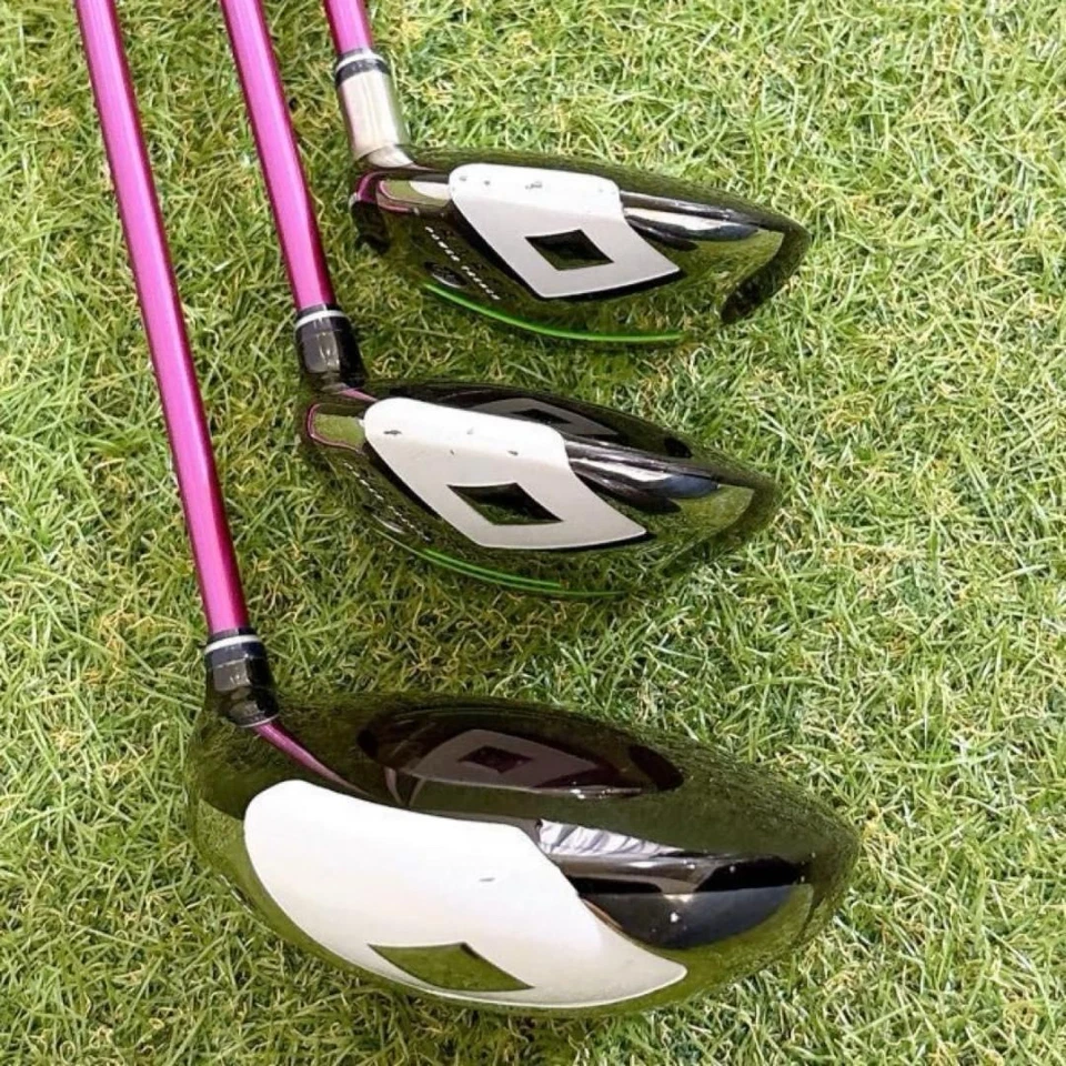 Ladies GLOBERIDE ONOFF DRIVER FW Hybrid Utility 3pcs Set Flex-L LP-416 With H/C - Image 3 of 4