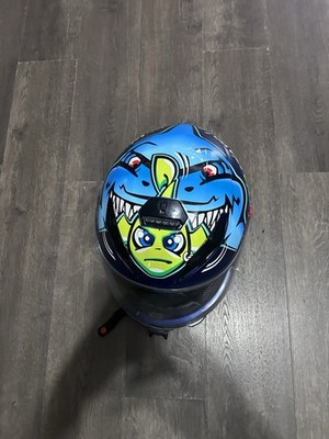 This Is A AGV K-3 SV full-face motorcycle helmet, Valentino Rossi