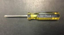 OXWALL VP203 USA Phillips #1 Chrome Screwdriver