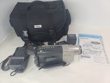 Sharp Camcorder Slim Cam VL-SE10U Tested With Charger And Tape