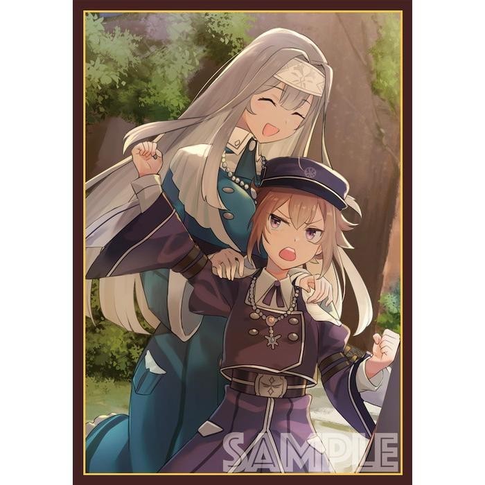 exosister card sleeves Elis & Elaine Holographic This is how the inside