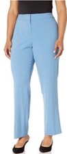 Nine West 20W Delta Blue Fotos  Skinny Leg Fitted Contour Waist Band Dress Pants