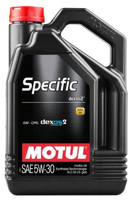 5l Motul Specific dexos2  5W-30 Motoröl