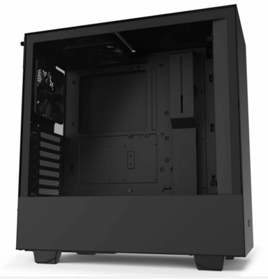 NZXT CA-H510B-B1 H510 Compact Mid Tower Case with Tempered Glass - Black