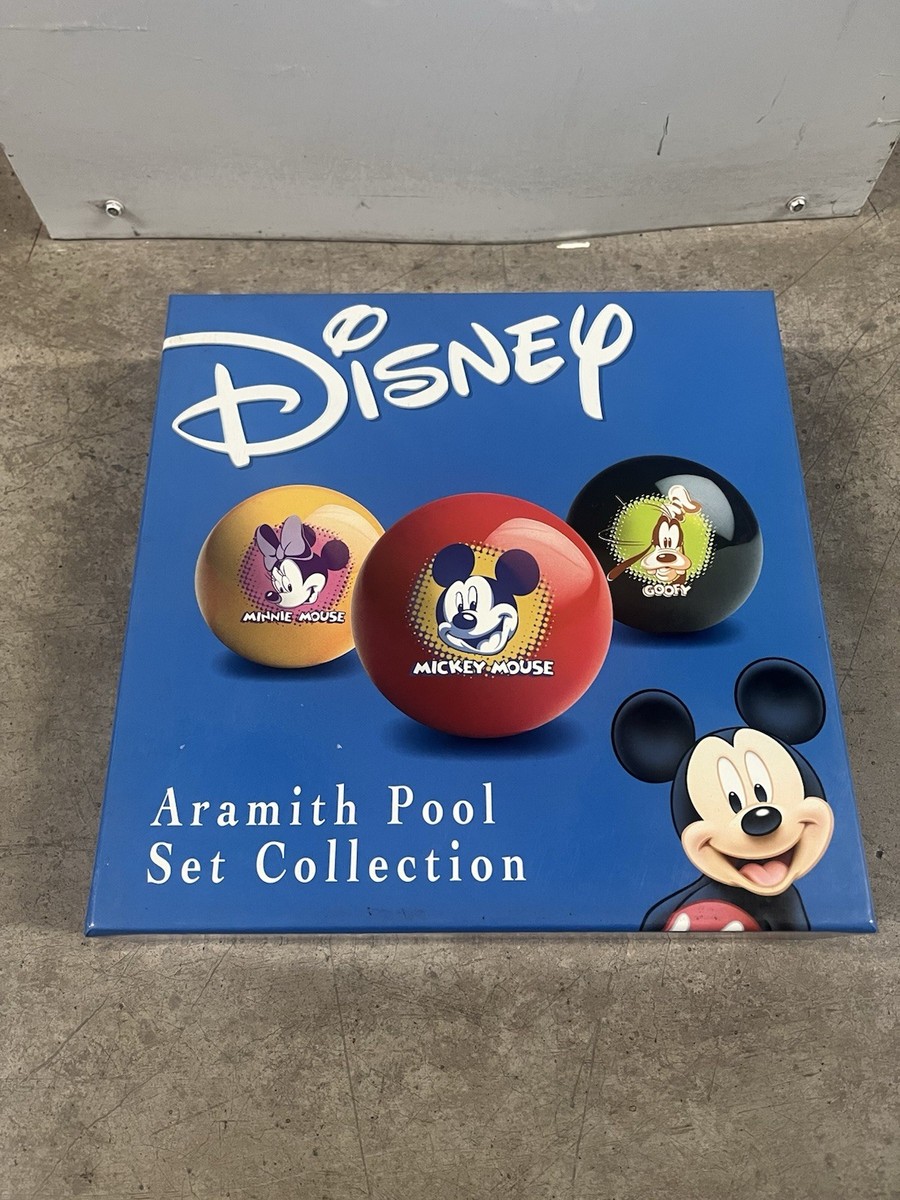 「Meucci Millenium Balls Set 」 新品未使用品 2002 Disney Aramith Pool Ball Billiard Set NIB - Collectors Item