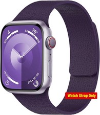 Strap For Apple Watch 38mm/40mm/41mm/42mm/44mm/45mm/46mm/49mm, Magnetic Silicone