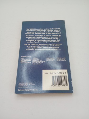 Doctor Who Frontios Target Collection BBC Paperback Bidmead 1985 - Picture 8 of 10