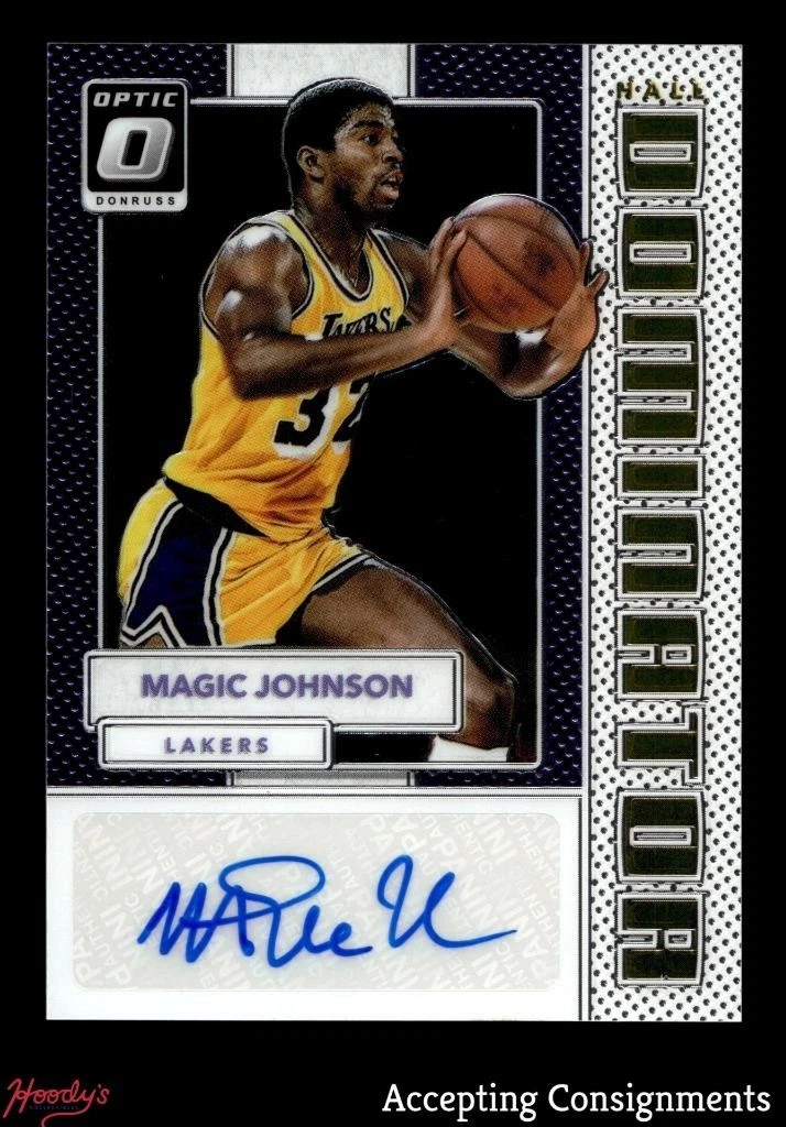 Basketball Johnson Magic Panini /35 auto Johnson Magic Panini スポーツ選手 Autographed Cards Trading Sports スポーツ選手
