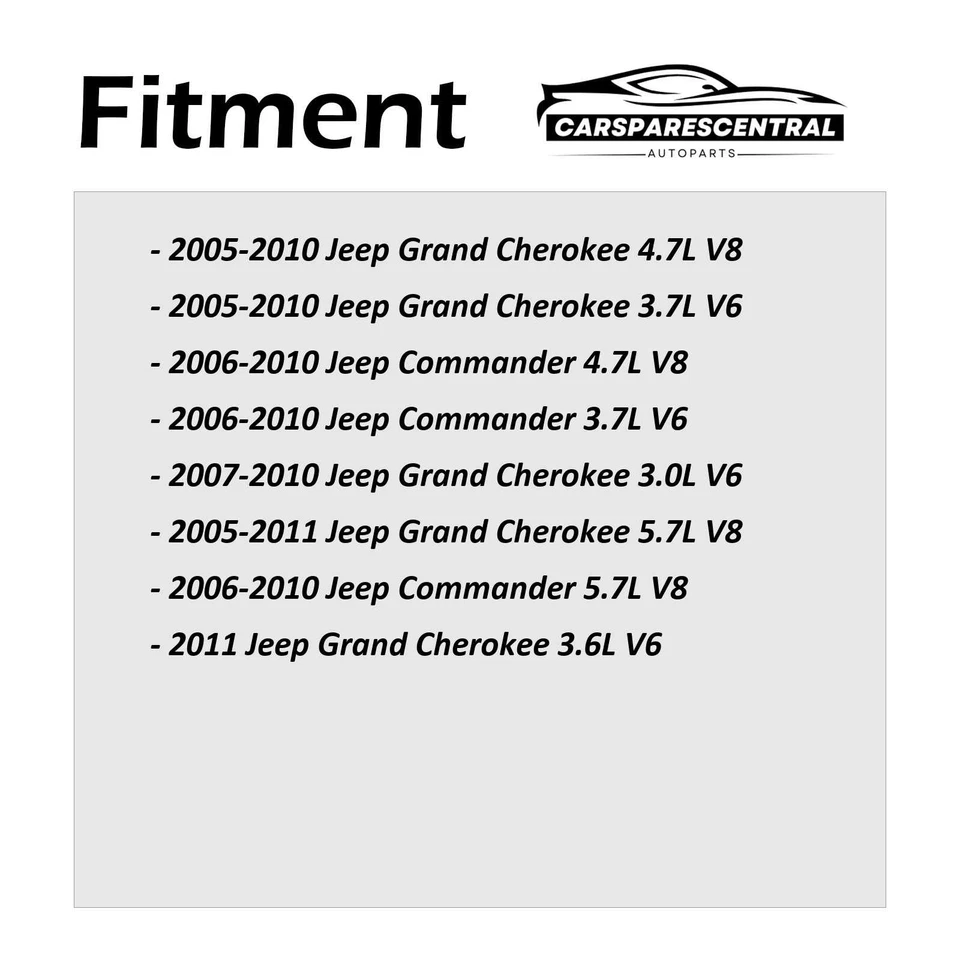 Rear Left Right Parking Brake Cable 2x For Jeep Grand Cherokee 2005-2010 - Image 2 of 4