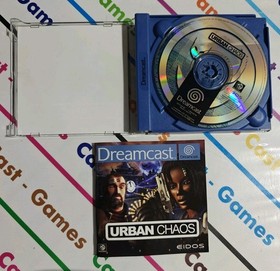 SEGA DREAMCAST URBAN CHAOS COMPLETE ITALIAN EU MINT 