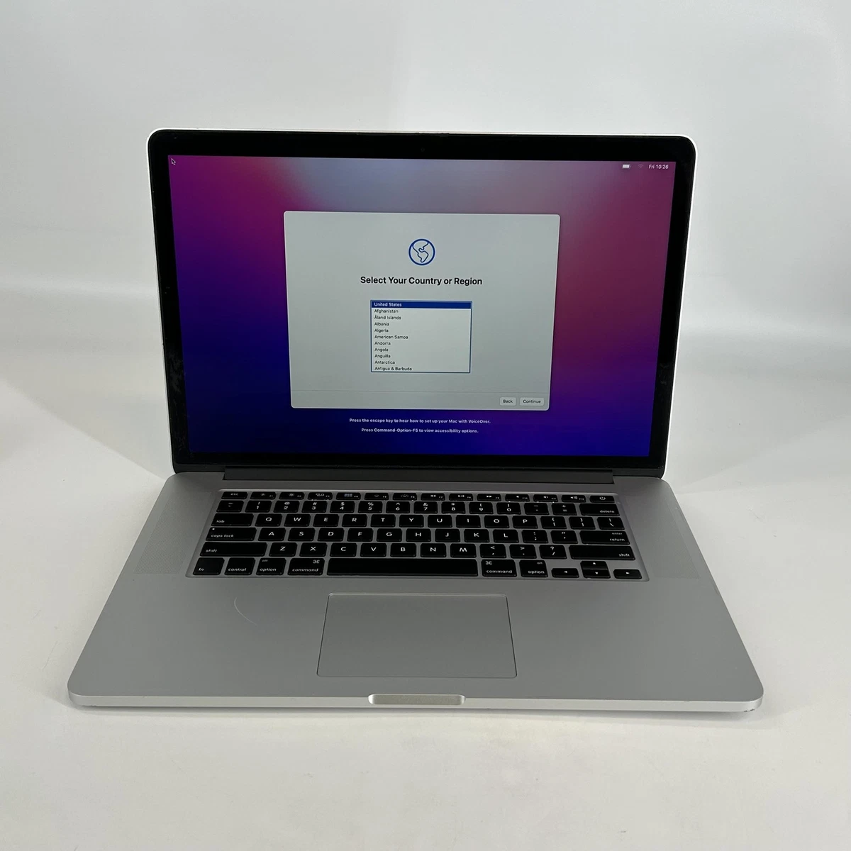 Preços baixos em Notebooks Apple MacBook Pro 15,4 polegadas 2015