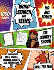 Word Search for Teens: Activity Book for Young Adults, Boys, and Girls Ages 13-1