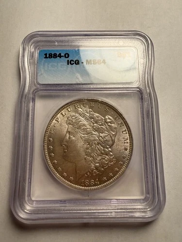 1884-O Morgan Silver Dollar MS64