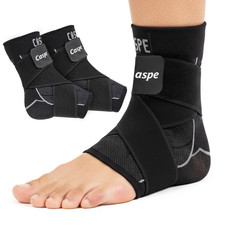Ankle Brace Support Compression Sleeve Plantar Fasciitis Pain Relief Foot Wrap