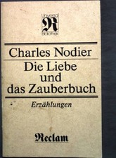Die Liebe und das Zauberbuch. Nr. 635, Nodier...