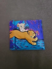 ☆RARE☆~Disney Vintage Wallet Vinyl 90s Lion King Simba Nala
