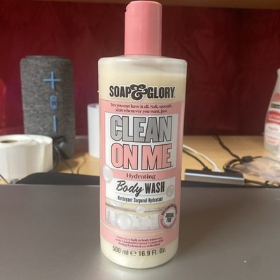 Soap & Glory Original Pink Clean On Me Hydrating Body Wash 500ml Read*