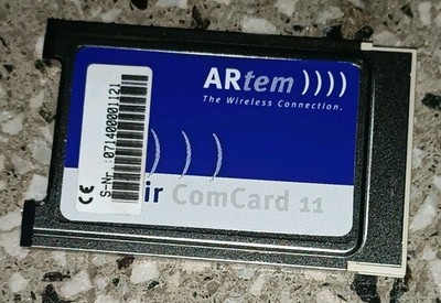 Artem ComCard 11 WiFi WLAN PCMCIA Karte Apple Newton Message Pad 2100 eMate 300