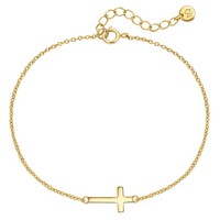 GlanzstüCke MüNchen Damen Armband Kreuz Aus Sterling Silber
