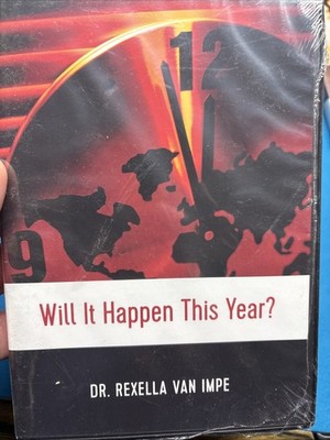 Will It Happen This Year? Dr. Rexella Van Impe ~ JVIM New Sealed Dvd