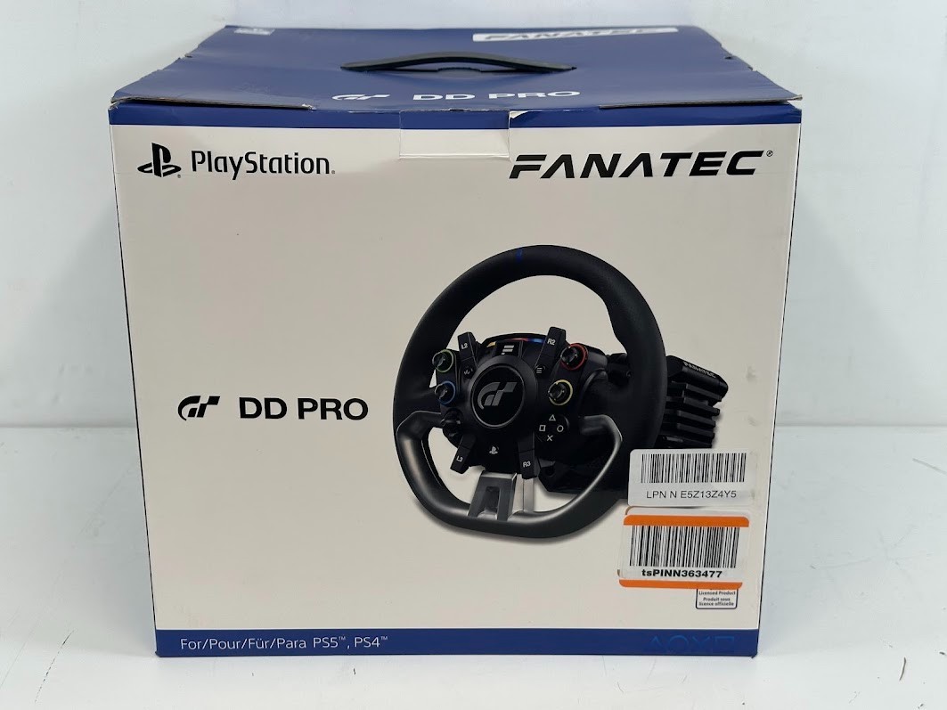 Fanatec Officially Licensed Gran Turismo DD PRO PlayStation Racing