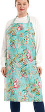 Cotton Linen Baking Plus Size Aprons for Women with Pockets Kitchen Cooking