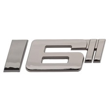 Luxbling Auto Chrom Felgen Zoll 3D Emblem - schwarz 16-20