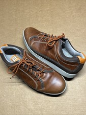 Chaussures de golf décontractées FootJoy FJ Contour 54222 marron cuir sans pointes hommes 8,5 M