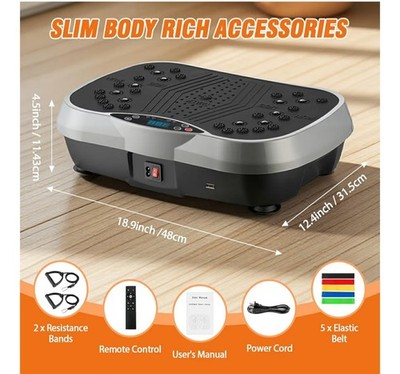 ALSO GO Vibration Plate Exercise Machine
