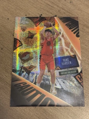 2025 Topps Chrome Yang Hansen Base (RAW)