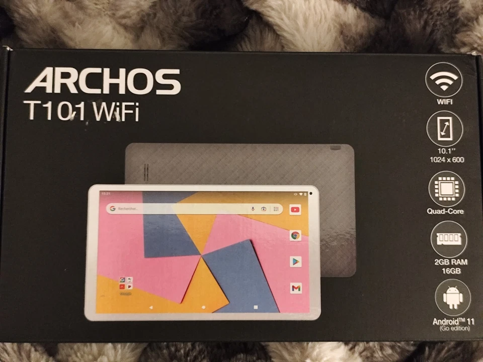 Archos T101 wifi 2GB RAM, 16GB, WLAN, 25,7 cm (10,1 Zoll) - Weiß - Bild 2 von 4