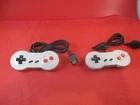 Set of 2 Nintendo NES Tomee Dogbone Controller Paddle Gamepad Remote *BRAND NEW*