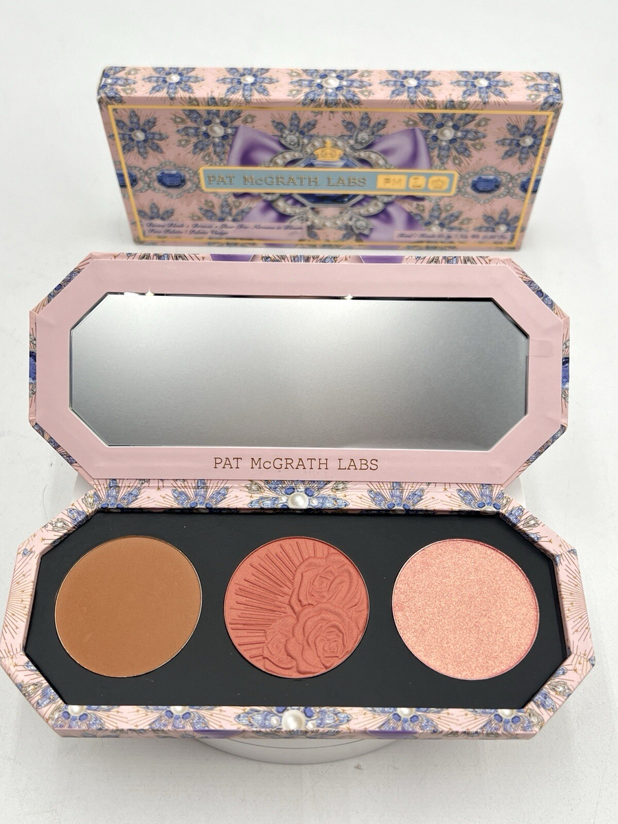 NEW PAT McGRATH LABS Divine Blush Bronze Glow TRIO FACE PALETTE NIRVANA IN  BLOOM | eBay