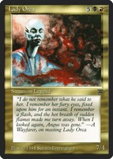 Lady Orca Legends NM Uncommon MAGIC THE GATHERING MTG CARD ABUGames