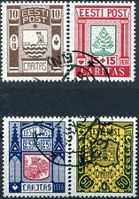 ESTONIE N° 154/7 Oblitérés