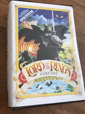 ZX Spectrum 48k Lord of The Rings Game One 1985 by Melbourne House