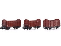 Hobbytrain H24301 - 3Er Set Offene GüTerwagen Fbkk Sbb, Ep.Iv - Spur N - Neu