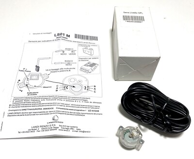 Landirenzo Tankuhr Tankgeber Level 100 Ohm mit Kabel MED 463016000 Autogas LPG